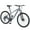 Gray, variant on Baprem 27.5" Mountain Bike for Men Women, 8 Speed Steel Frame Disc Brakes Front Suspension MTB, Gray