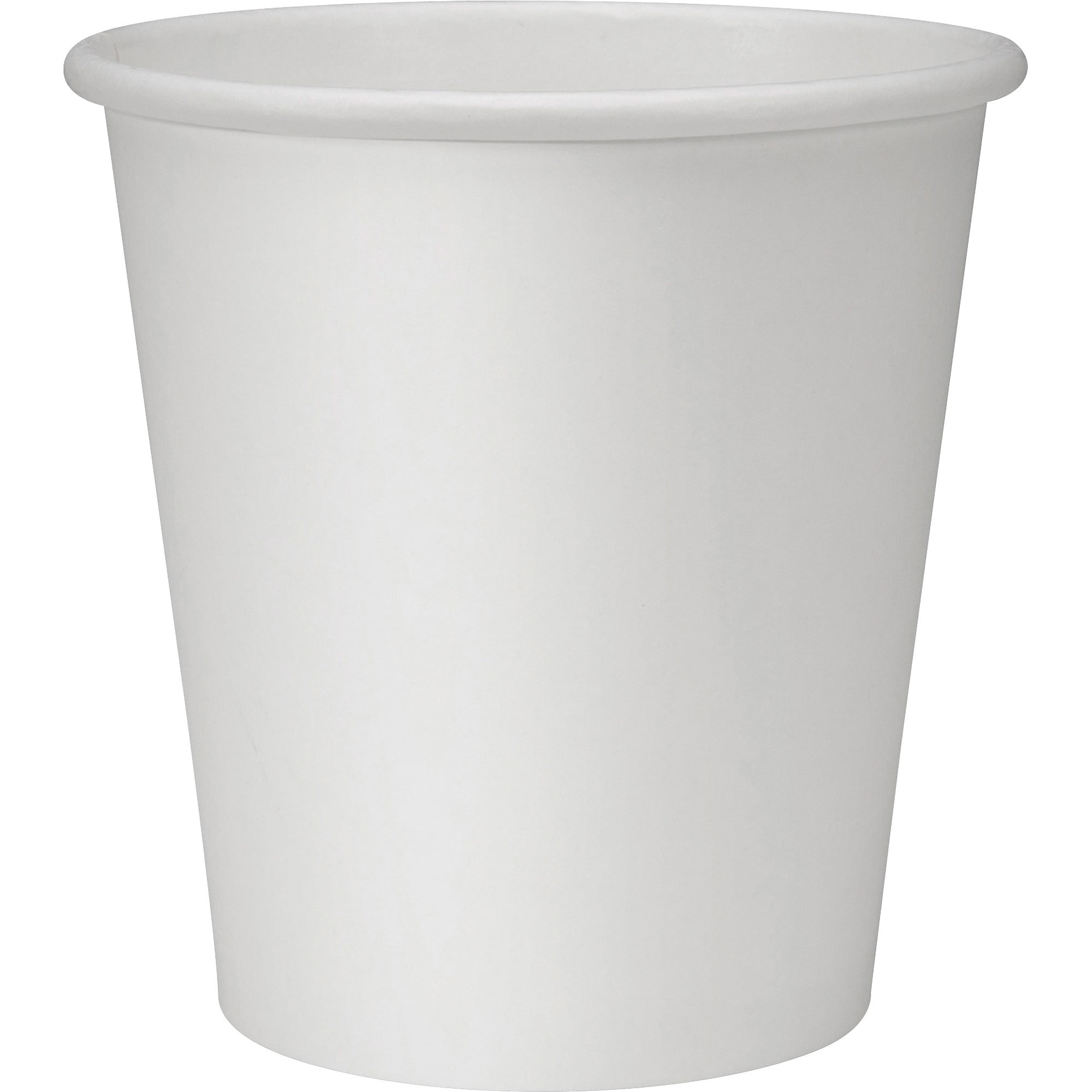 Genuine Joe, GJO19046, Polyurethane-lined Disposable Hot Cups, 50 / Pack, White, 10 fl oz