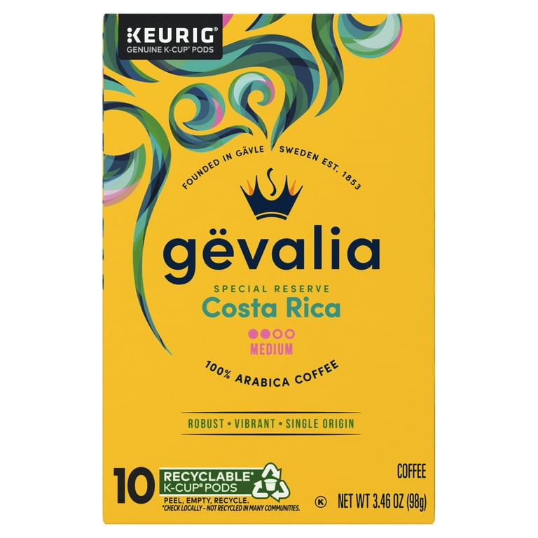 Gevalia Special Reserve Costa Rica Single Origin Medium-Dark Roast