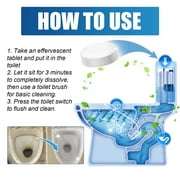 Scrubbing Bubbles Toilet Tablets, Continuous Clean Toilet Drop Ins, Helps Keep Toilet Stain Free and Helps Prevent Limescale Buildup,20 Count