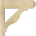 thumbnail image 3 of Ekena Millwork 6"W x 18"D x 18"H Funston Rough Sawn Craftsman Outlooker, Douglas Fir, 3 of 4