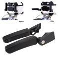 thumbnail image 3 of Reposabrazos Del Pasajero De La Caja Trasera De La Motocicleta, Caja Superior Plegable Trasera Pasamanos Seguridad Mejorada Fácil Instalación 1 Par Durable Para Caja Trasera De, 3 of 7