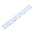 thumbnail image 1 of KAKOWELY student stationery Aluminum Alloy Straight Ruler Multi-Use Measuring Tool with Centimeters and Feet Ideal for Geometry Drafting and Office Use 15cm, 1 of 4