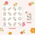 thumbnail image 2 of Flower Stickers,Thank You Adhesive Stickers for Party Gift Sealing,15sheet, 2 of 7