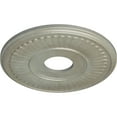 thumbnail image 3 of Ekena Millwork 15 3/4"OD x 3 7/8"ID x 3/4"P Berkshire Ceiling Medallion (Fits Canopies up to 7"), Hand-Painted Flash Gold, 3 of 6