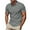 Dark Gray, variant on hoksml Men's Polo Shirts Solid Color Collared Button T Shirt Casual Loose Pullover Top Fitness Running Sports Short Sleeved Summer Comfortable Breathable Tee Shirts 2025 on Clearance
