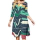 thumbnail image 1 of Vestido de verano dulce con escote cuadrado Do Not Move Ix para mujer, elegante vestido con cuello halter, estampado abstracto, colorido, geométrico, música y alegría, 1 of 6