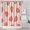 Strawberry Plants Fruit-1, variant on Strawberry Plants Fruit Light Pink Pattern Shower Curtain 36"x72" ,Bathroom Decorative Shower Curtains Set with 12 Hooks,Modern Waterproof Washable Shower Curtain