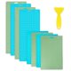 thumbnail image 1 of 8 Pack Cutting Mats for CricutJoy - (4.5x6.5In, 4.5x12In) Green and Blue Cutting Mats (4 Small & 4 B, 1 of 5