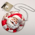 thumbnail image 4 of 2024 Hot Sale Round Acrylic Santa Claus Hanging Decorative Plaque Christmas Gifts Wall Decoration Hangings, 4 of 5