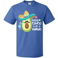 thumbnail image 3 of Inktastic Happy Cinco De Mayo Avocado in Sombrero T-Shirt, 3 of 5