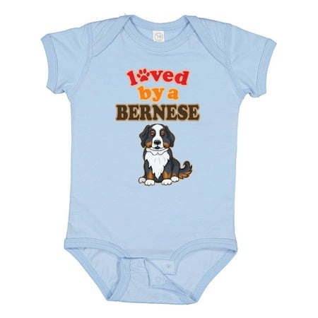 

Inktastic Bernese Mountain Dog Lover Gift Baby Boy or Baby Girl Bodysuit