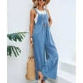 thumbnail image 4 of HKEDES Women's Summer Loose Fit Jumpsuit- Cotton- Multiple Color, 4 of 5