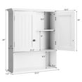 thumbnail image 3 of Costway Medium Density Fiberboard Metal Wall Mount Medicine Cabinet, 3 of 12
