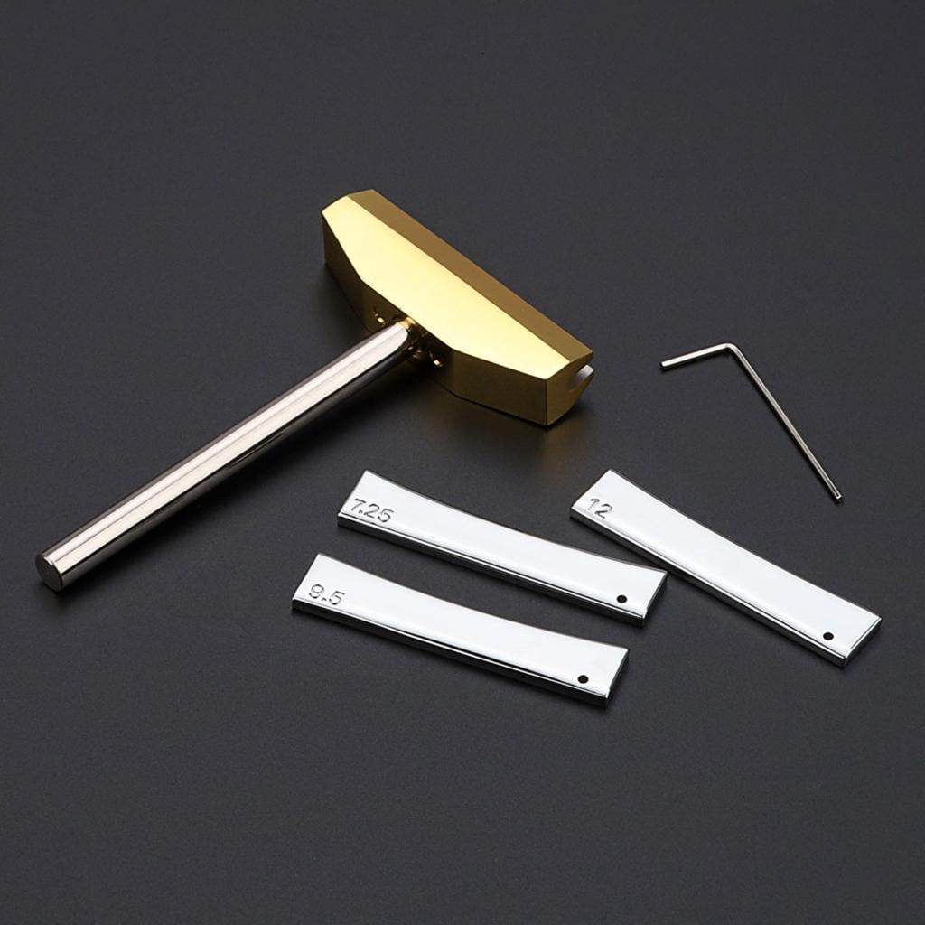 CEORPER Fretboard Press Caul & Radian Fret Inserts Guitar Bass Fingerboard Pressings Tool