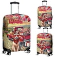 thumbnail image 2 of Be My Valentine's Sphynx Truck Full of Love Flower Balloon Travel Luggage Cover Cat Lover Kitten Owner Gifts Idea Suitcase Dust Protective Decor - 02029, 2 of 5