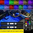 thumbnail image 2 of Wireless RGB Car Interior Roof Star Light, USB Powered Auto Atmosphere LED Projector with Memory & Brightness Control for Vehicles, Universal Fit, 2 of 8