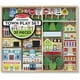 thumbnail image 1 of Melissa & Doug Wooden Town Play Set con bandeja de almacenamiento (32 uds) Melissa & Doug MD99000, 1 of 2
