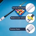 thumbnail image 5 of Billiard Pool Cue Extender Lengthener Light Weight Pool Billiards Cue Butt End Extender Billiards Accessories, 5 of 8