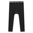 thumbnail image 3 of Manyakai Compression Pants for Men Workout Running Leggings Tights Thermal Base Layer Athletic Black XL, 3 of 7