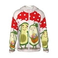 thumbnail image 1 of Fotbe Avocado Lovers Wearing Umbrella Chaqueta con Protección Solar UPF 50+ para Hombre y Mujer, Camisa con Capucha y Bolsillos-Medium, 1 of 7