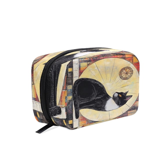 BZSMCE Makeup and Cosmetic Bag Women Simple Square Bag