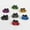 Green, variant on 1Pair Bike Handlebar Cap Bicycle Accessories Aluminum Alloy Bike Handlebar End Lock-On Plugs Bar Plug Cap Covers Bicycle Parts Red