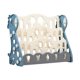 thumbnail image 1 of Estantería infantil, requiere montaje, estanterías resistentes, soporte para libros ilustrados para habitaciones de niños y niñas, salas de juegos, ha azul 3 niveles, 1 of 8