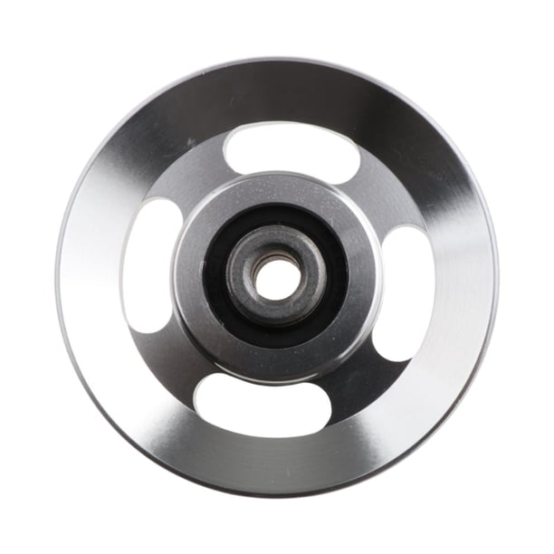 Rodamiento de Fitness, rueda de polea, ejercicio, portátil, resistente, silencioso, aleación de aluminio Hueco de 9 cm.