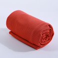 thumbnail image 2 of Toalla Sensación de frío Absorción de sudor Gimnasio para ejercicio de verano Rojo JShteea Para Estrenar, 2 of 3