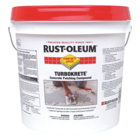 RUST-OLEUM Concrete Patching Compound Kit,Pail