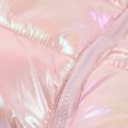 thumbnail image 5 of Puffer Coat Toddler Kids Girls Winter Cute Thick Hooded Down Zipper Coat Jacket New Fall Jackets Winter Outerwear Pinks 90, 5 of 7