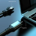 thumbnail image 3 of CHUANK Câble Convertisseur USB C vers RJ45 Ethernet Puce Réseau FTDI 1000Mbps pour Ordinateurs Portables, 3 of 7