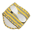 thumbnail image 5 of Funnydogclothes Funny Male Dog Belly Band Wrap For Small Breeds Yellow BEE sz Small (waist 8" - 10"), 5 of 5