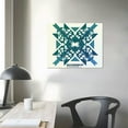 thumbnail image 4 of Orinice  Bauhaus Mid Century Modern Wall Art Retro Exhibition Posters Prints Green Boho Geometric Abstract Minimalist Wall Decor Pictures for Bedroom iving Room Dining Room UNF 16x12in, 4 of 6
