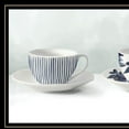 thumbnail image 4 of Cups &amp;amp; Saucers 3 Black Framed Print Wall Art, 4 of 5