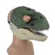 thumbnail image 4 of Máscara de dinosaurio, casco, juguetes de dinosaurios de Jurassic World con mandíbula móvil que se abre, paquete de máscara de Velociraptor y Tyrannosaurus Rex, verde, 4 of 5