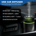 thumbnail image 4 of Car Diffuser Humidifier Aromatherapy Essential Oil Diffuser USB Mist Mini Portable Diffuser for Car Home Office Bedroom, 100ML, 4 of 8
