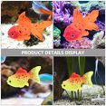 thumbnail image 2 of SHISUYAN 2 Pcs Modèle de Poisson Flottant Aquarium Faux Poisson Créatif Décoration de Poisson Lumineuse Statue de Poisson Résistante à l'Usure, 2 of 6