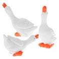 thumbnail image 6 of FONDOTIN 3Pcs White Geese Figurines Landscaping Decor For Indoor And Outdoor Use, 6 of 8