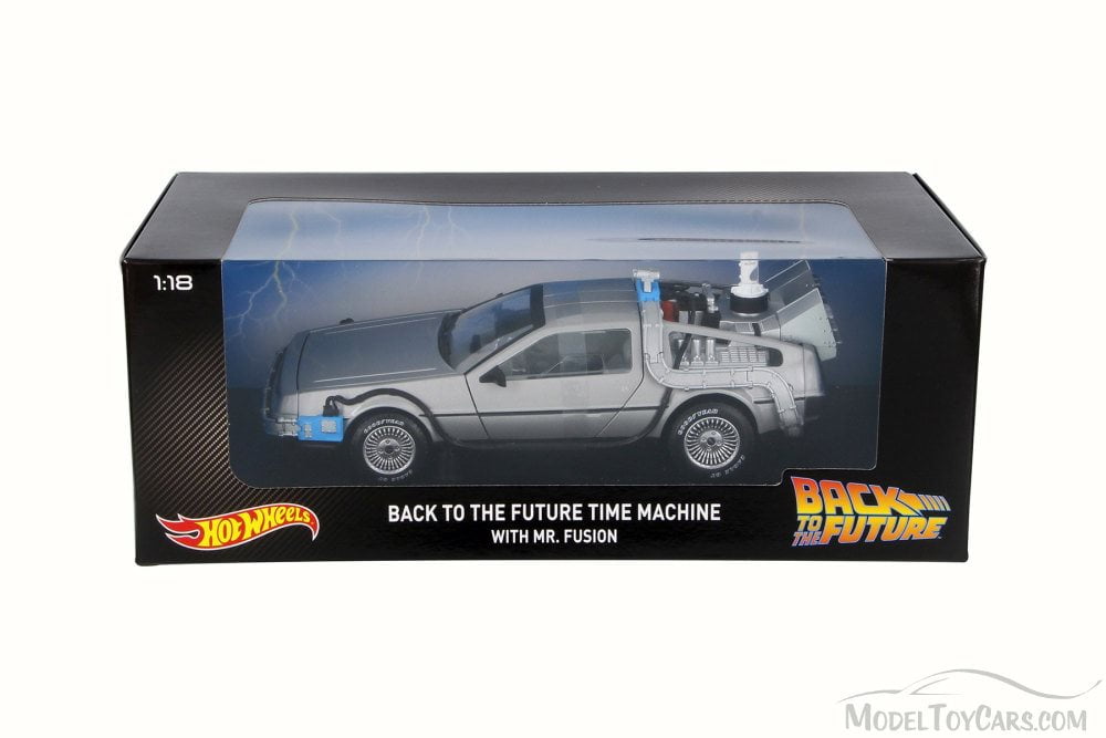 back to the future diecast delorean 1 18