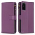 thumbnail image 2 of Compatible with Samsung Galaxy S20 5G Premium PU Leather Wallet Case with 9 Card Slots Zipper Pocket and Hand Strap, 2 of 5