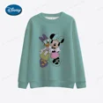 thumbnail image 3 of Sudadera de anime de Disney Mickey Mouse para hombre, moda de otoño, sudaderas para niños y niñas, sudaderas con estampado 3D de otoño Harajuku para mujer, 3 of 5