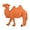 Brown, variant on Soumake Camel Figurine Exquisite Realistic Plastic Micro Landscape Decor Animal Statue For Backyard Household