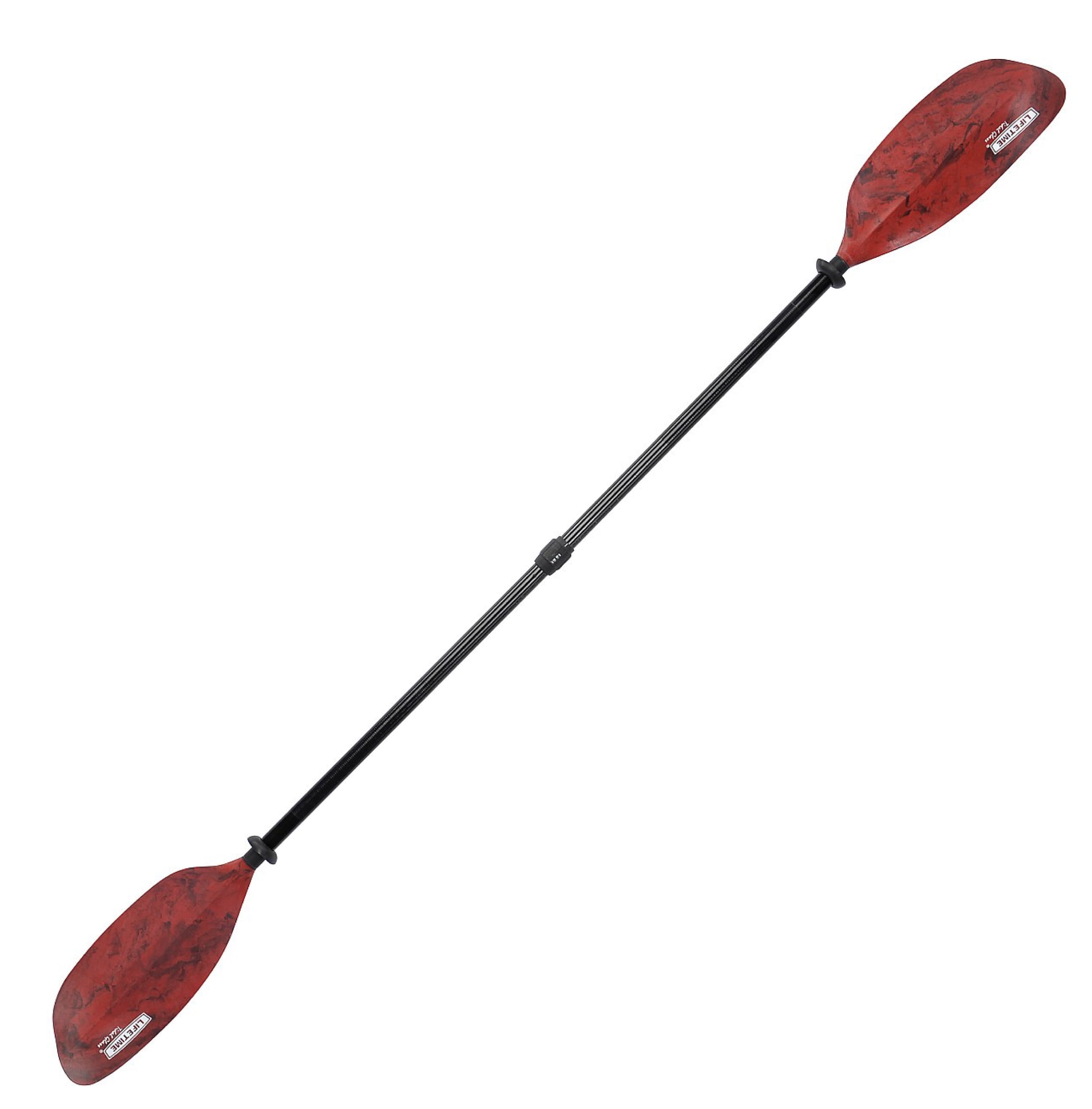 Photo 1 of Lifetime Tidal Glass Adjustable Kayak Paddle Cherry Swirl
