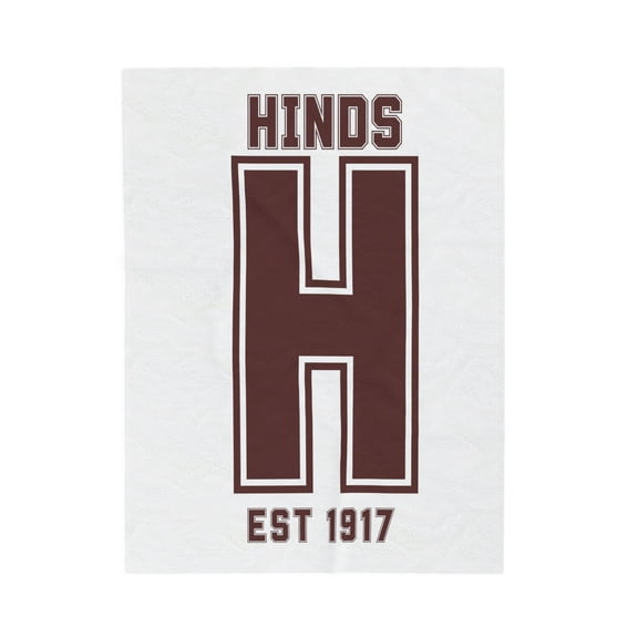 Hinds Community College at Utica Plush Blanket - 107 HBCU