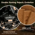 thumbnail image 4 of PEAK4RATION High Energy Bar | Emergency Ration Biscuits - Caramel Cinnamon 13728kcal | Long Shelf-Life Compressed Biscuits - 12 Day Package 3kg (12x250g Metal Box) | Survival Food Ration Bar Compact, 4 of 8