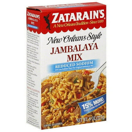 Zatarain's New Orleans Style Jambalaya Mix, 8 oz, (Pack of 12)