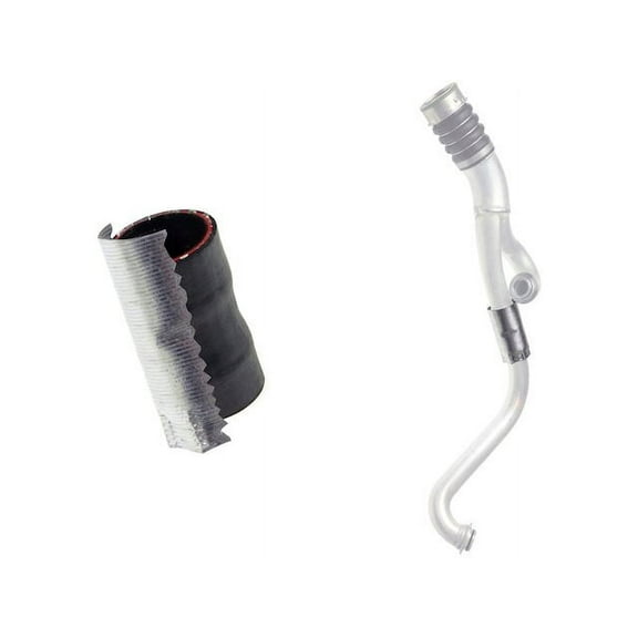 Turbocharger Intercooler Hose - Compatible with 2007 - 2010 BMW 335i 3.0L 6-Cylinder 2008 2009