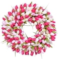 thumbnail image 2 of Guirnalda de corona de , adorno de 35cm, colgante hecho a mano, corona de puerta delantera, jardín, ventana de oficina para estilo 3 Baoblaze Corona de primavera, 2 of 7